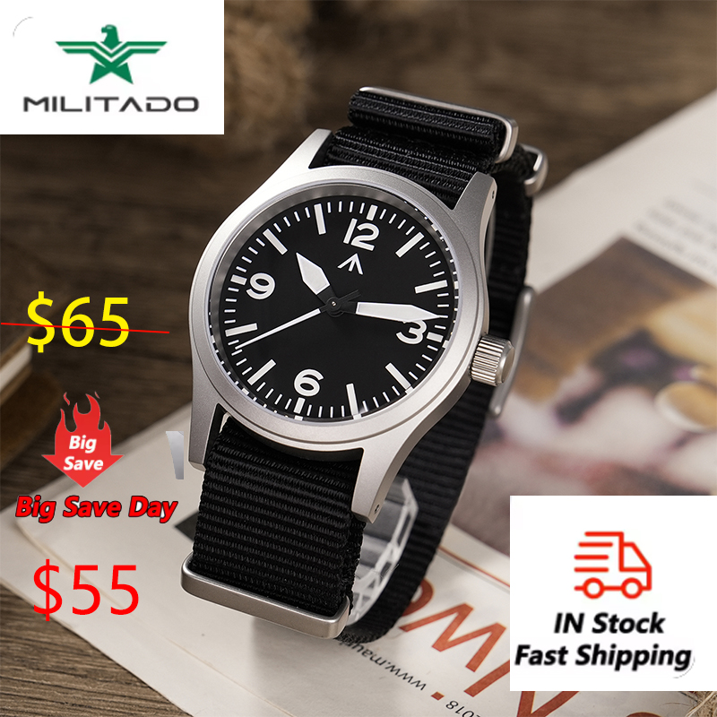 Vintage Watch Crystal - Militado ML05 36912 Jam Tangan VH31