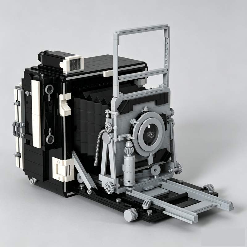 Collectible Vintage Cameras - 1896Pcs Kamera Format Besar Vintage Model