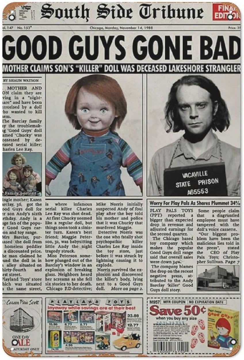 Collectible Vintage Newspapers - Anak S Play 1988 Poster koran