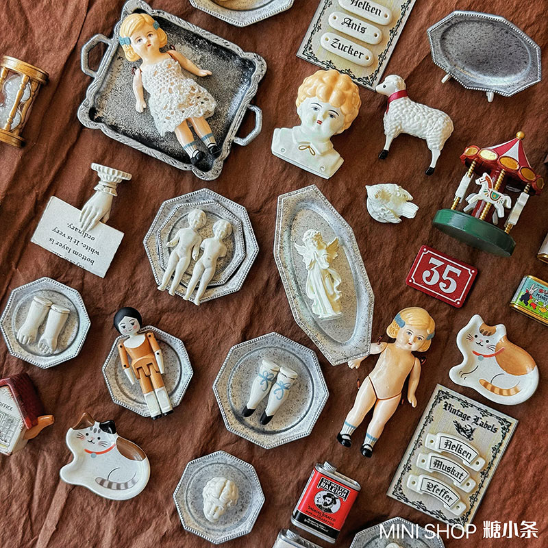 Set Boneka Miniatur Vintage, F - Vintage Collectible And Vintage Dolls ulasan dan harga
