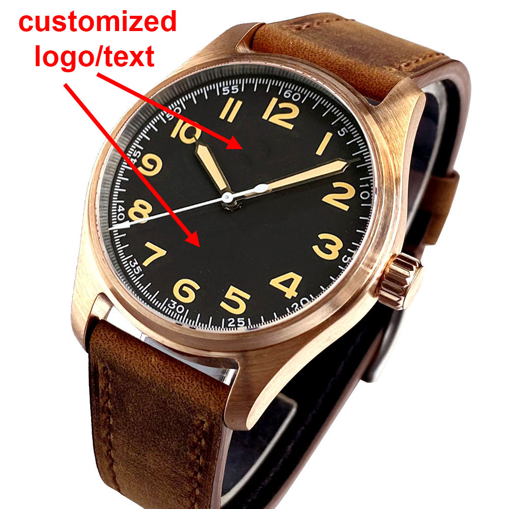 Jam Tangan Pria Custom Real Cu - Vintage Watch Crystal ulasan dan harga