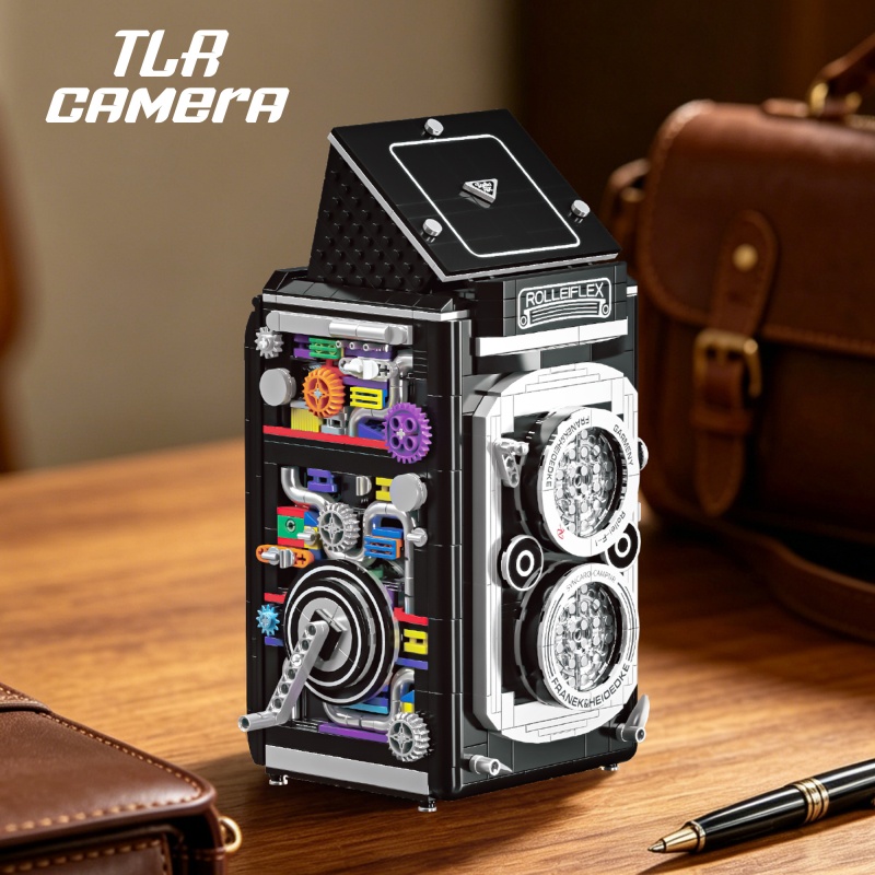 Set blok bangunan kamera vinta - Collectible Vintage Cameras ulasan dan harga