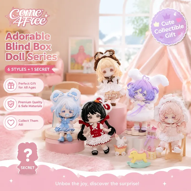 Come4free Blind Box Series Bjd - Collectible Collection ulasan dan harga