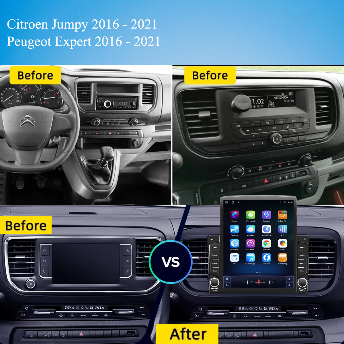 8Core 8 + 128G Carplay Auto Ca - Cassette Tape Head ulasan dan harga