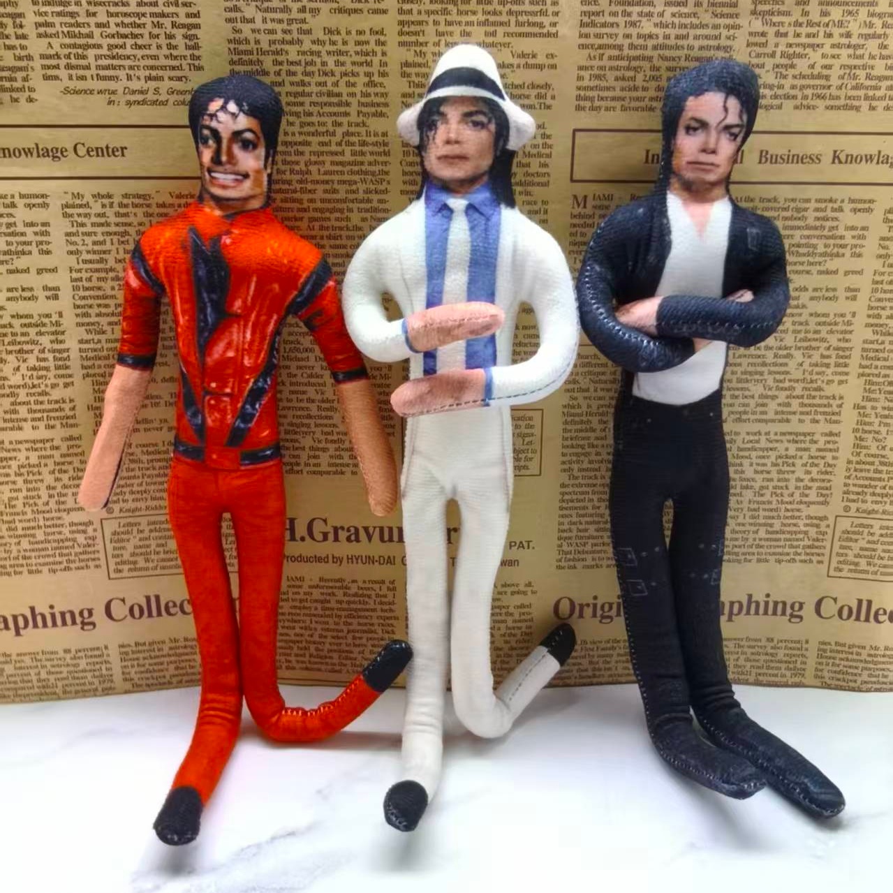 Boneka Prop Cosplay MJ Michael - Vintage Collectible And Vintage Dolls ulasan dan harga