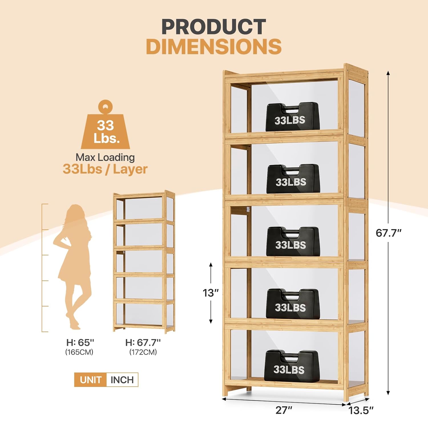 Lemari Pajangan dengan Pintu A - Collectible Collection ulasan dan harga