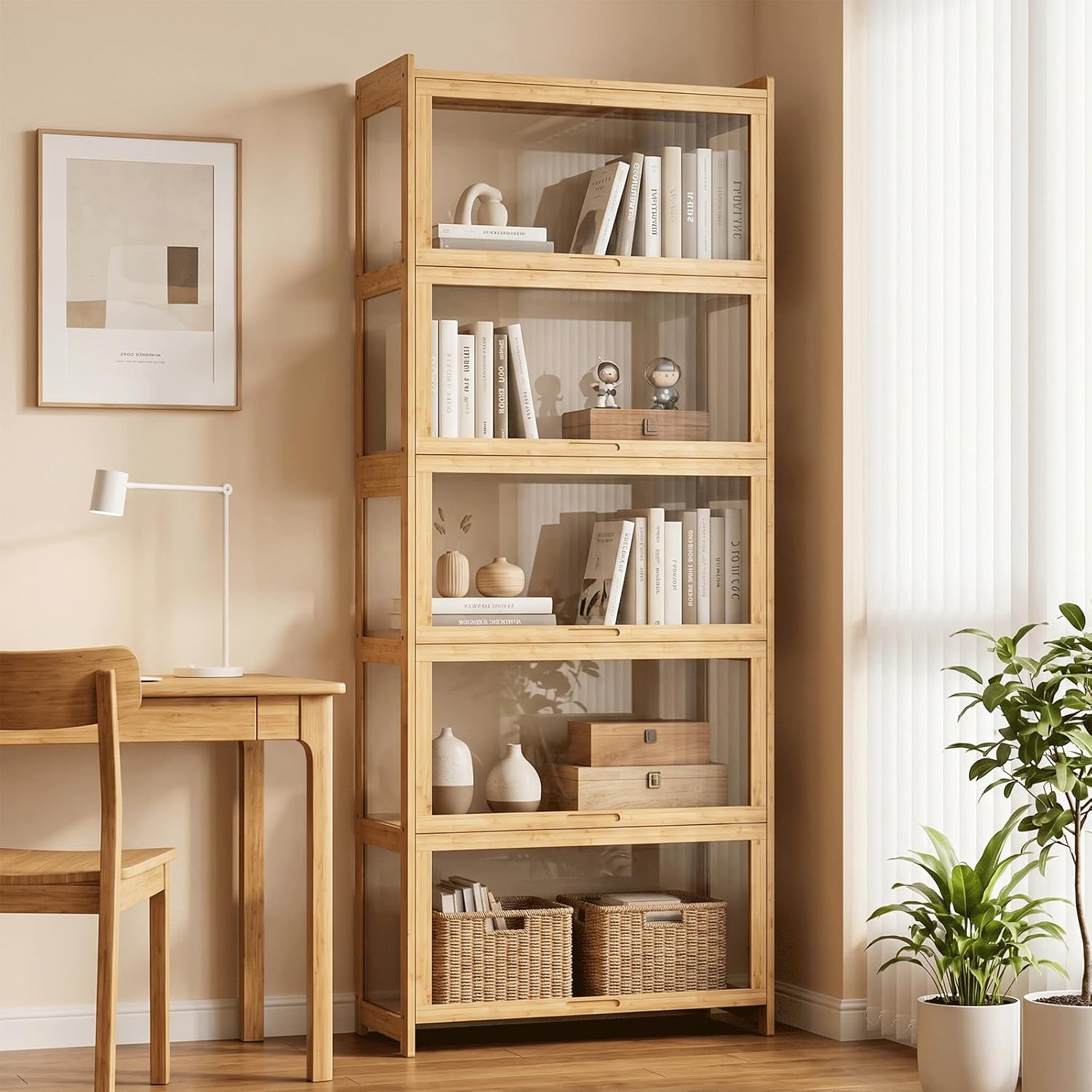 Lemari Pajangan dengan Pintu A - Collectible Collection ulasan dan harga