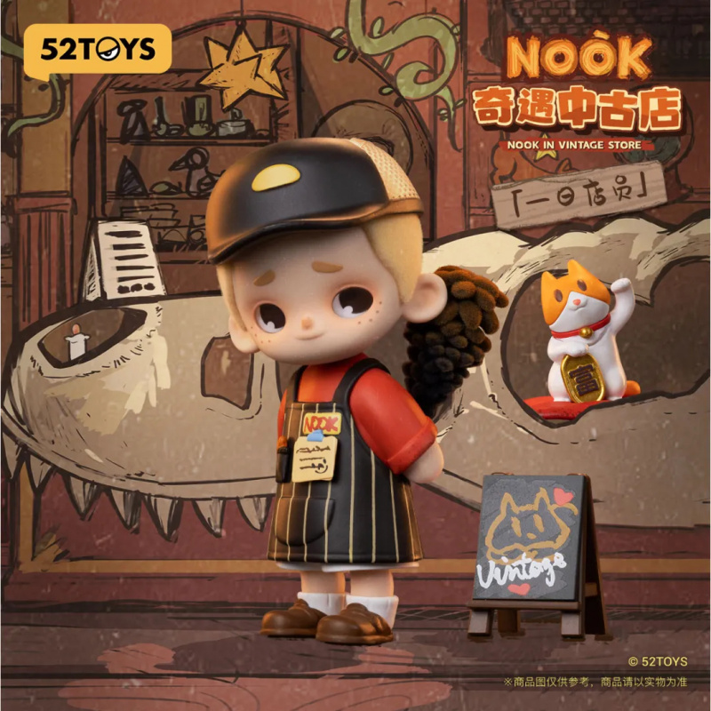 NOOK IN VINTAGE STORE Seri Kot - Vintage Collectible Figures ulasan dan harga
