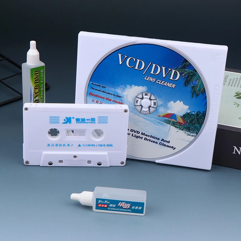 Pembersih Lensa Pemutar CD VCD - Cassette Tape Head ulasan dan harga
