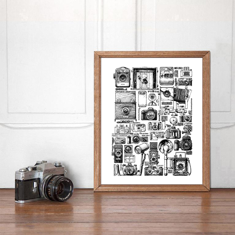 Koleksi Kamera Antik Poster Il - Collectible Vintage Cameras ulasan dan harga