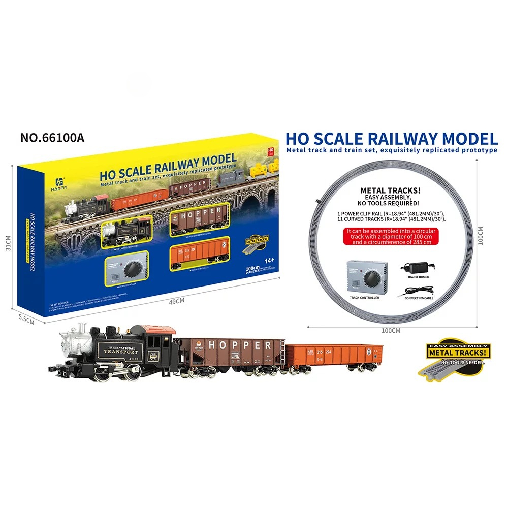 Model Kereta Api Logam Skala H - Vintage Collectibles Toys ulasan dan harga