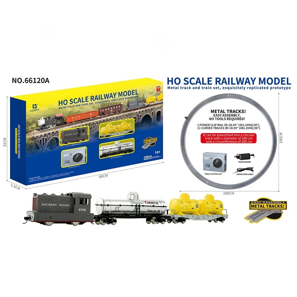 Model Kereta Api Logam Skala H - Vintage Collectibles Toys ulasan dan harga