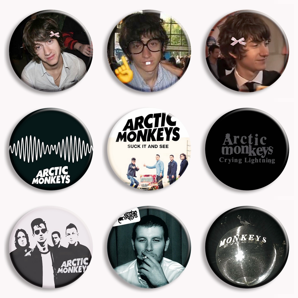 Vintage Arctic monyet musik Ba - Collectible Vintage Brooches ulasan dan harga