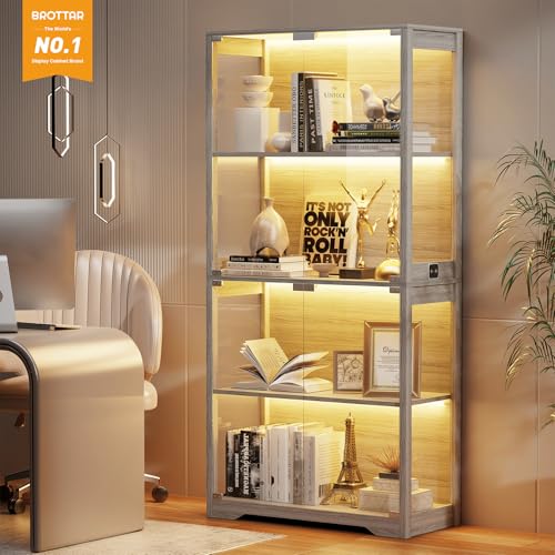 Lemari Pajangan dengan Pintu K - Collectible Collection ulasan dan harga