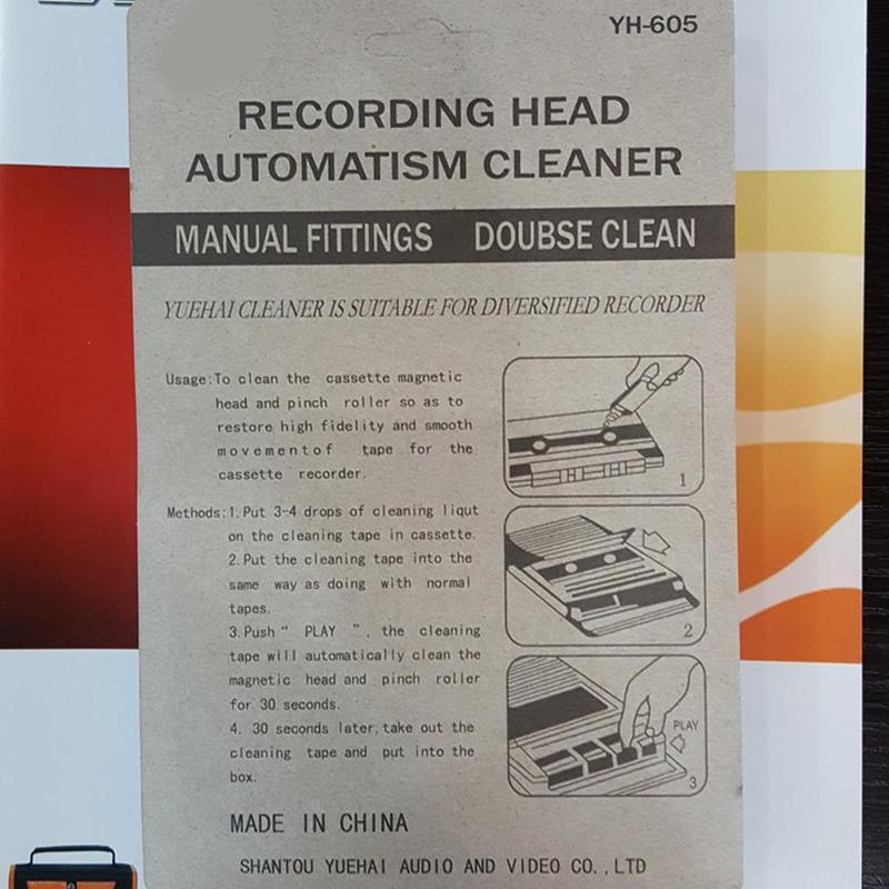 Kit Pembersih Kepala Kaset Tap - Cassette Tape Head ulasan dan harga