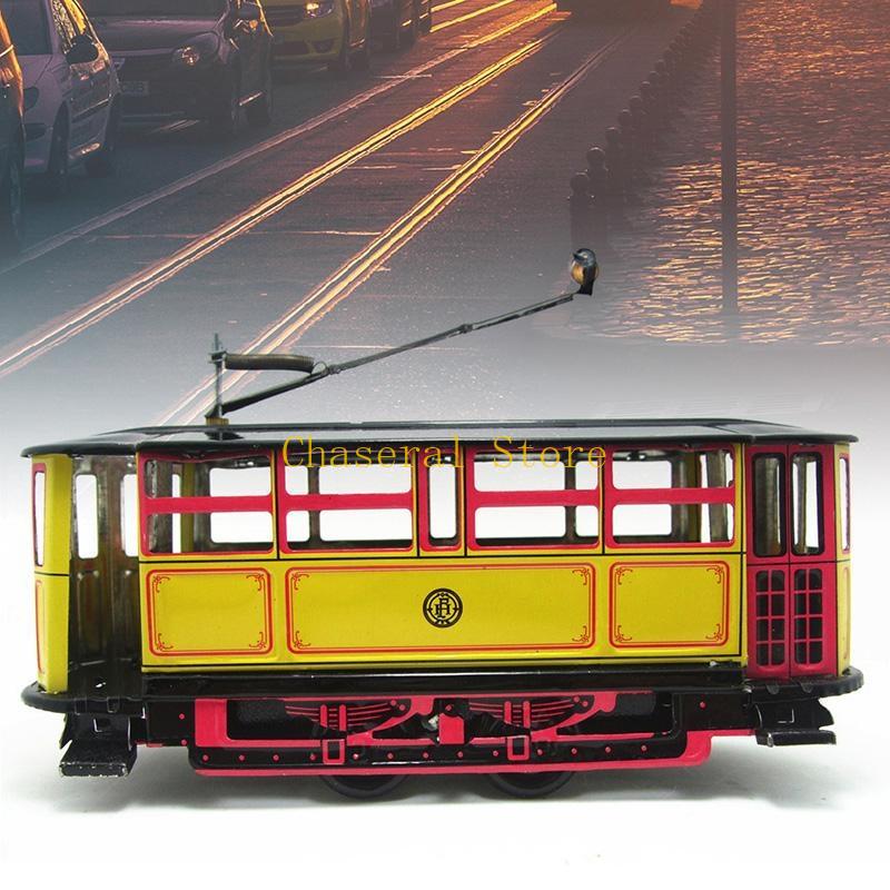 E7CE Retro Wind Up Up Tram Bus - Vintage Collectibles Toys ulasan dan harga
