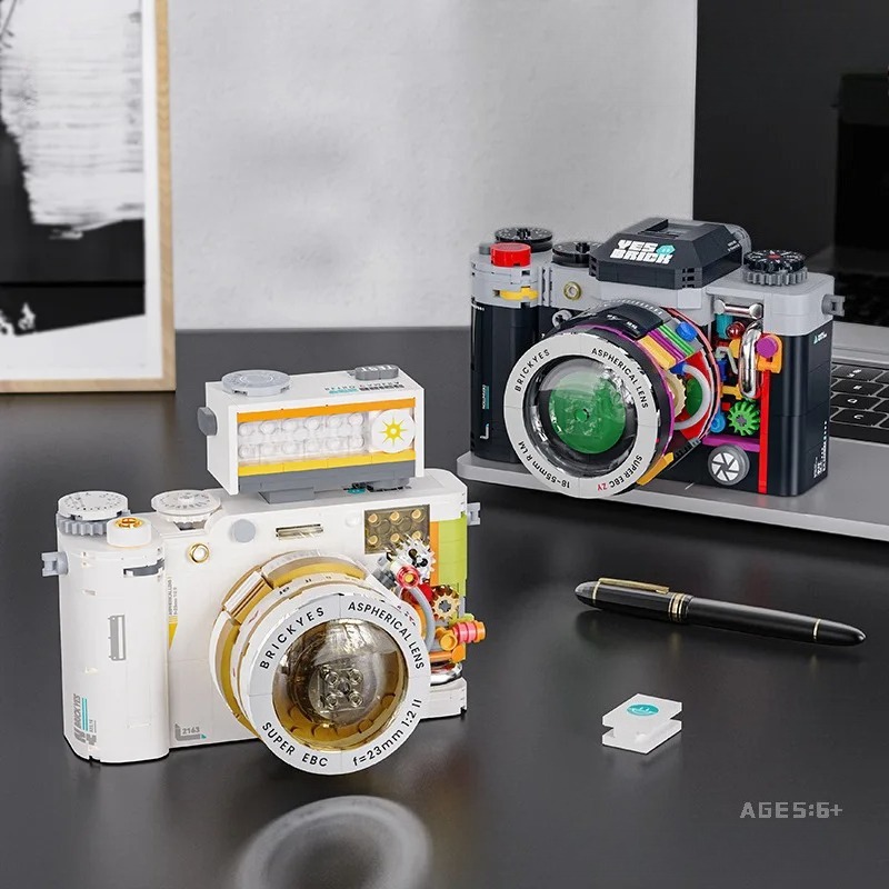 Model Blok Bangunan Kamera Vin - Collectible Vintage Cameras ulasan dan harga