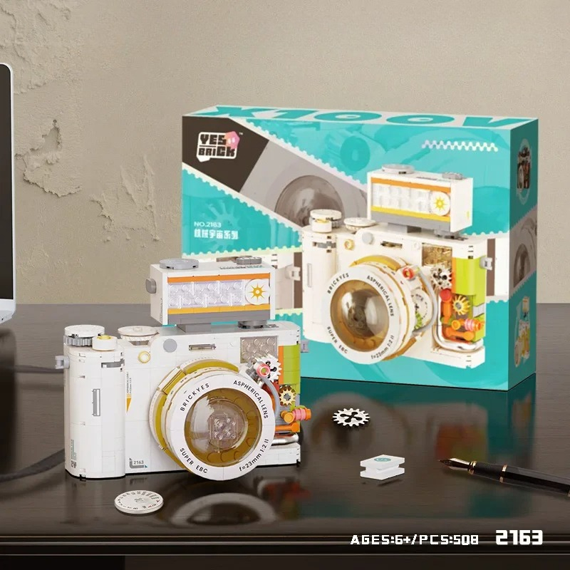 Model Blok Bangunan Kamera Vin - Collectible Vintage Cameras ulasan dan harga