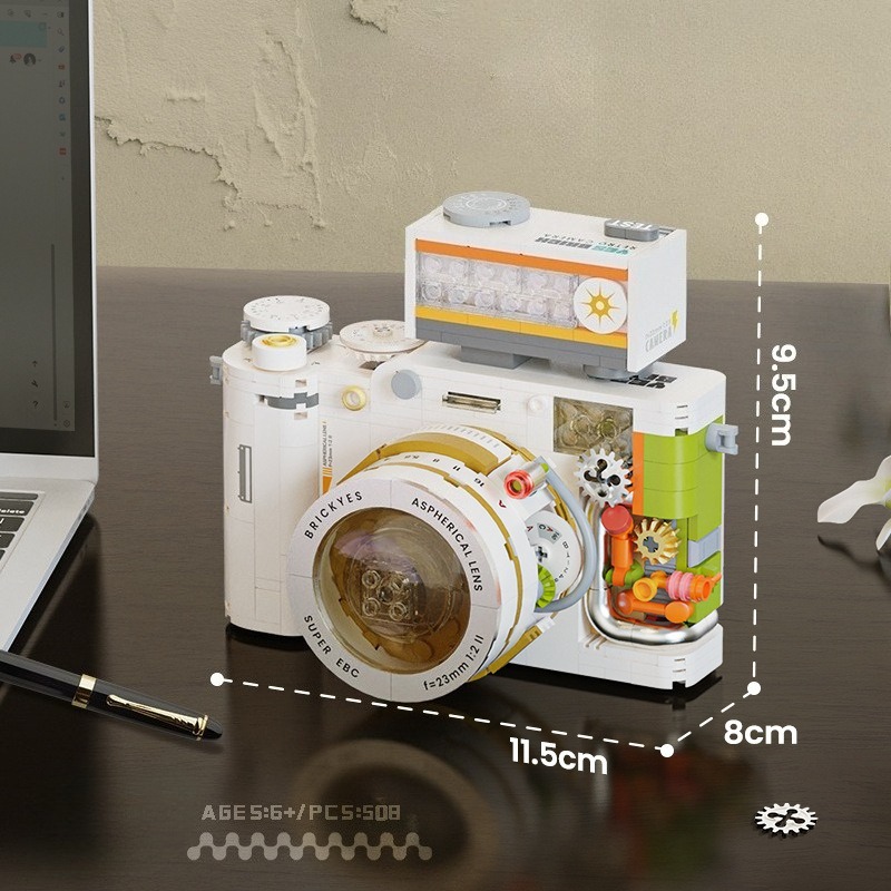 Model Blok Bangunan Kamera Vin - Collectible Vintage Cameras ulasan dan harga