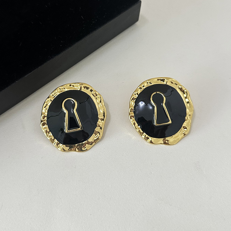 Anting-Anting Kancing Bulat Ca - Vintage Collectible Accessories ulasan dan harga
