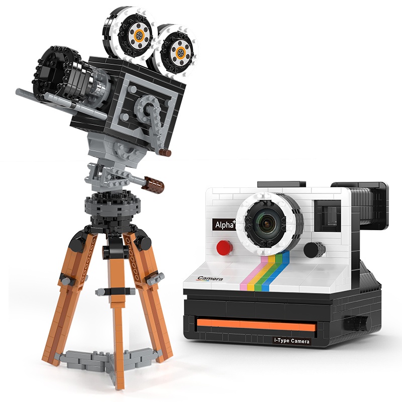 802 Buah Blok Bangunan Mini Mo - Collectible Vintage Cameras ulasan dan harga