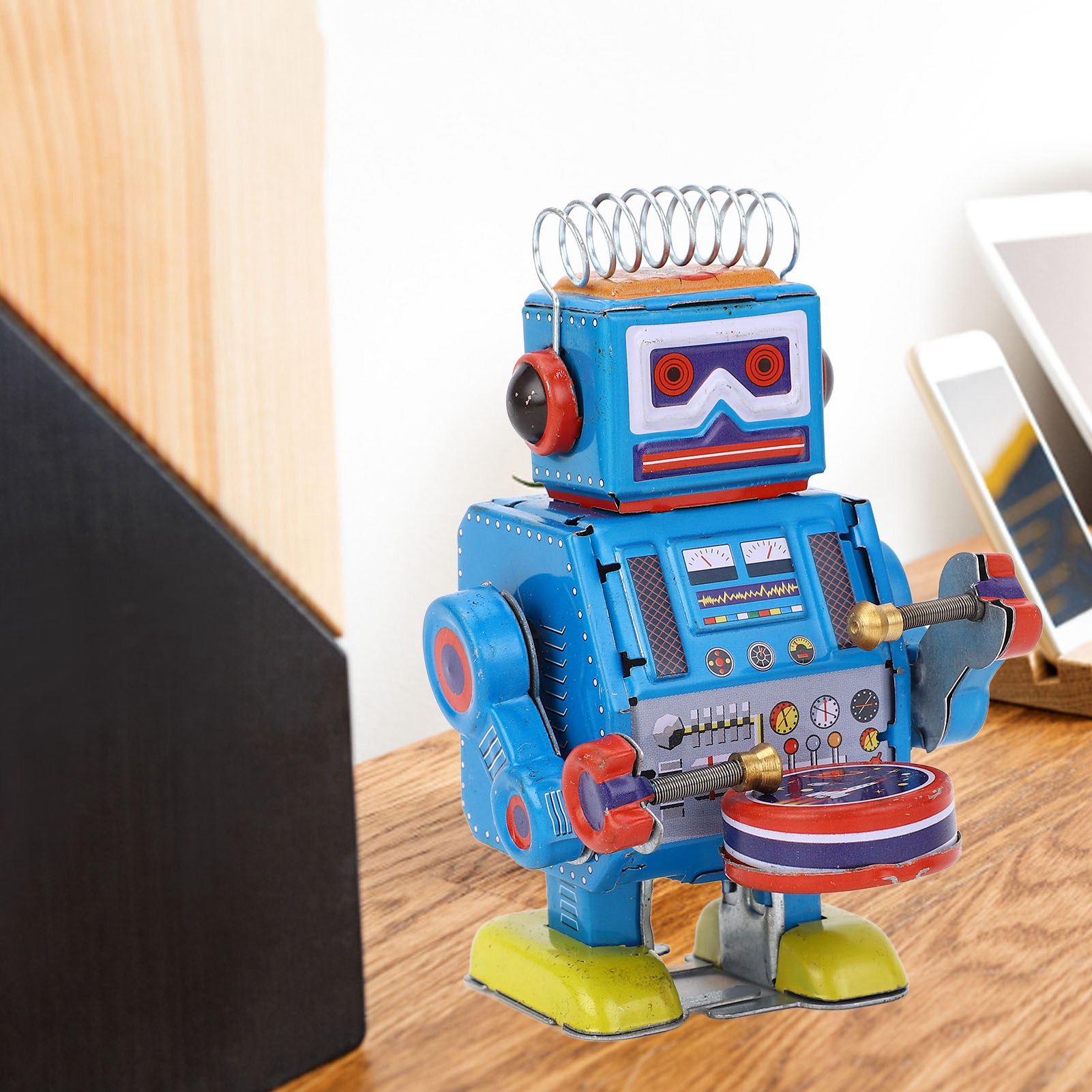 Robot Jam Otomatis Kreatif Bua - Vintage Collectibles Toys ulasan dan harga