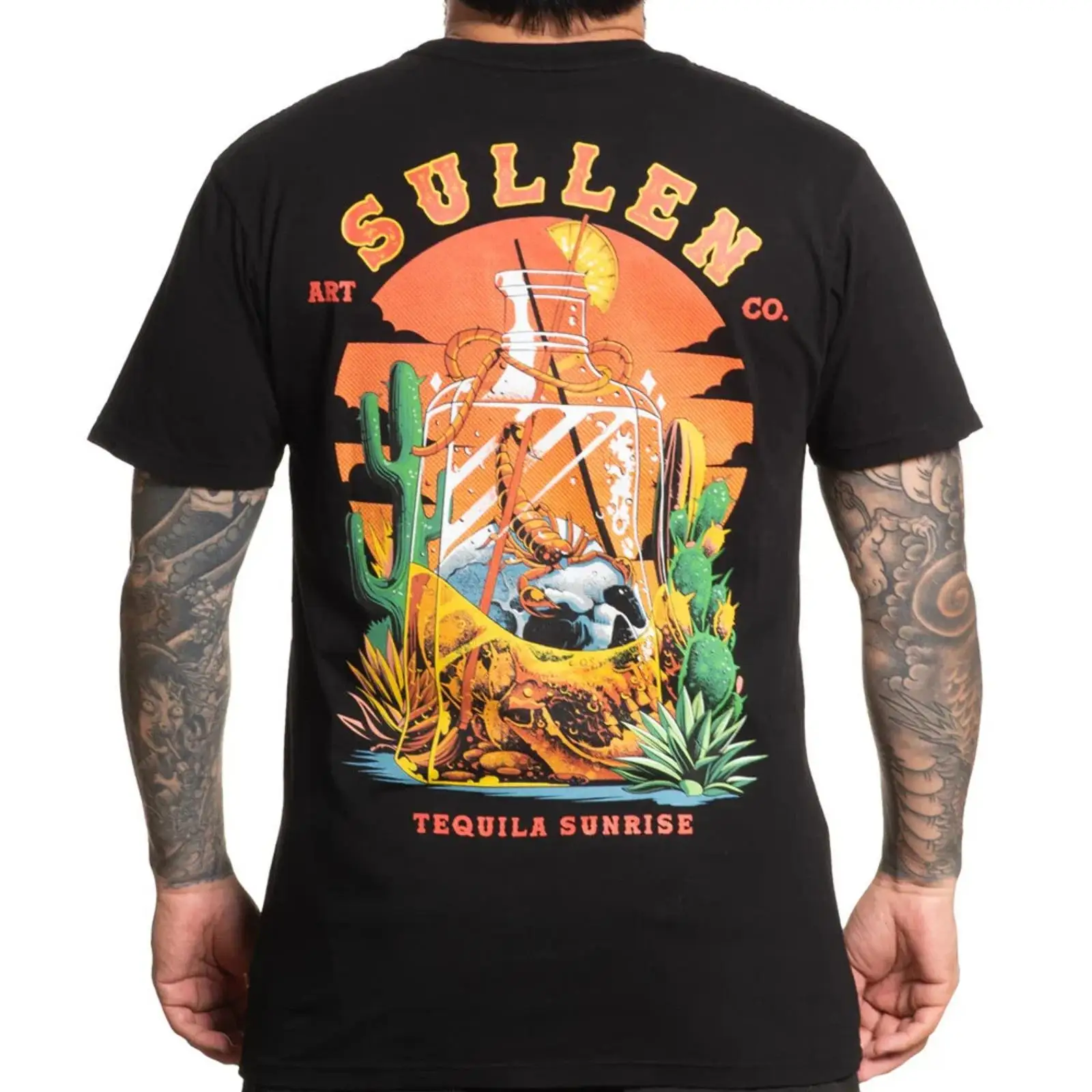 Sullen Clothing T Shirt Tequil - Vintage Collectible Clothing ulasan dan harga