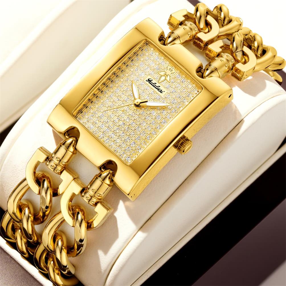 Jam Tangan Wanita YaLaLuSi Chu - Vintage Watch Crystal ulasan dan harga