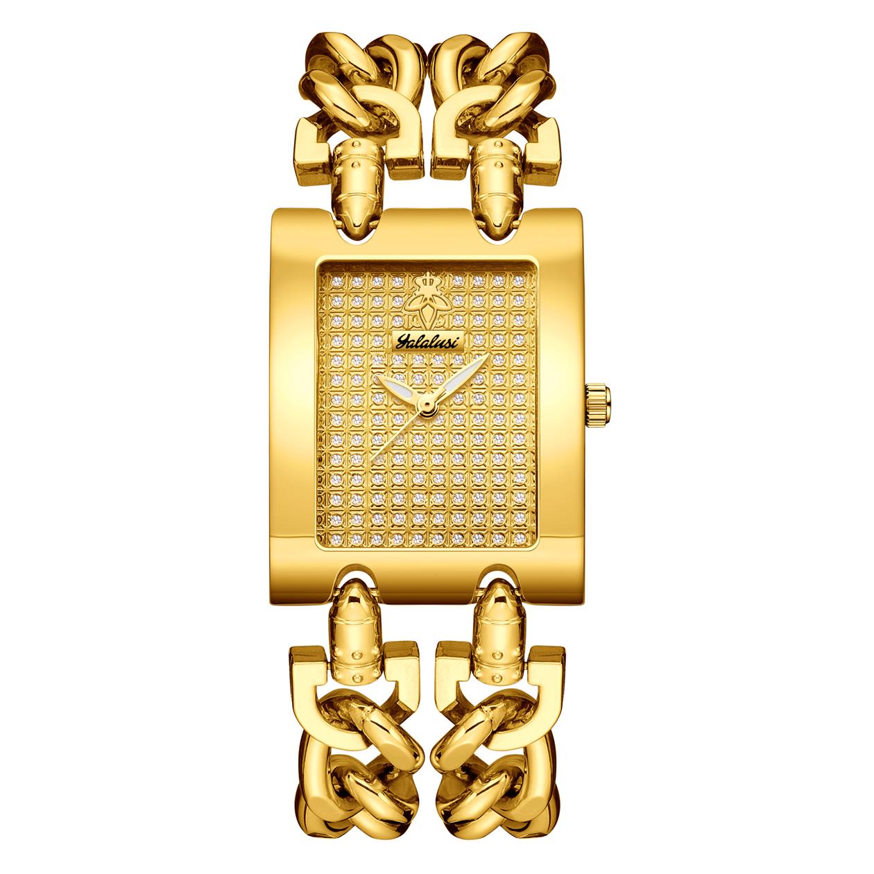 Jam Tangan Wanita YaLaLuSi Chu - Vintage Watch Crystal ulasan dan harga